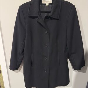 Women's Dress Coat Black